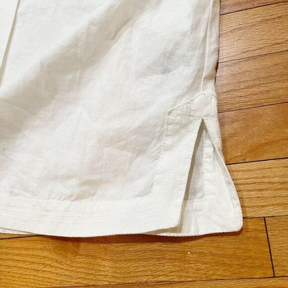 Liz Claiborne Womens Classic Linen Blouse Plus Size 1X Button Up NEW WITH TAGS - Picture 5 of 7